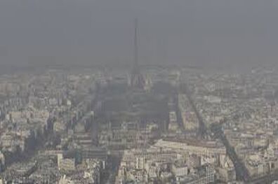 میزان آلودگی هوا در پاریس به وضعیت خطرناک رسید 