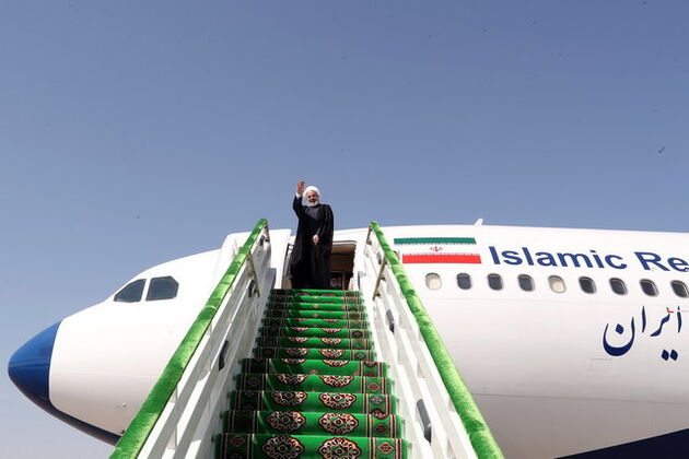 روحانی عازم سوئیس شد