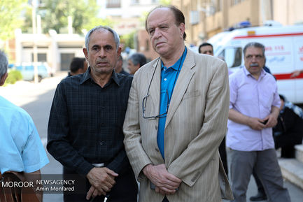 مراسم تشییع پیکر عطا الله بهمنش