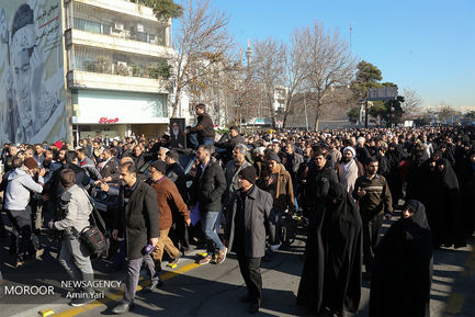 تشییع پیکر آیت الله هاشمی شاهرودی