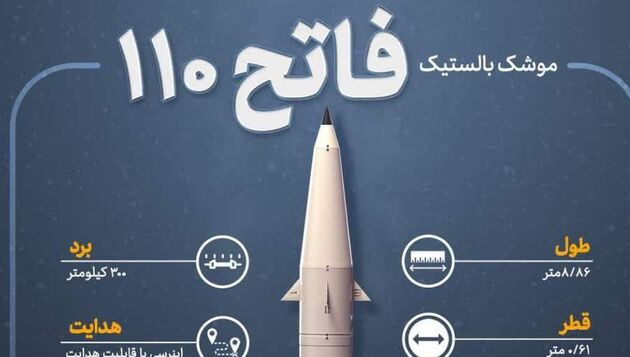 نام موشک انتقام حادثه تروریستی کرمان

