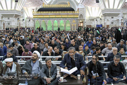 شب بیست و یکم ماه مبارک رمضان در حرم مطهر امام خمینی (ره)