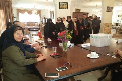 شرکت ایرانیان مقیم اردن در انتخابات ریاست جمهوری