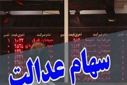 کاهش ۲.۶ درصدی ارزش سهام عدالت در روز گذشته