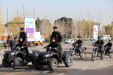 رزمایش طرح زمستانی تهران بزرگ