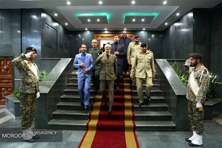 دیدار رییس ارتش پاکستان با وزیر دفاع ایران