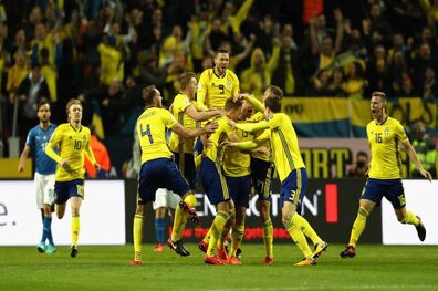 دیدار سوئد و کره جنوبی آغاز  شد