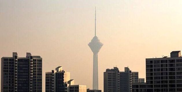 کیفیت هوای پایتخت 23 فروردین 1402/شاخص کیفیت هوای تهران 104 است
