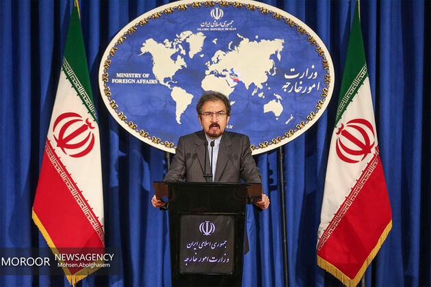 قاسمی به گزارش ضد ایرانی وزارت خارجه آمریکا واکنش نشان داد