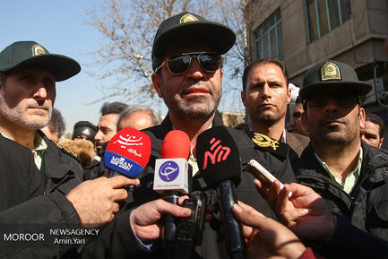 بازسازی صحنه جرم متهم تخریب اموال شهروندان