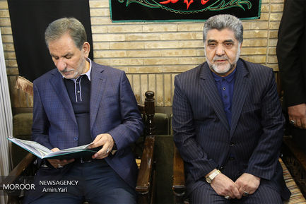 مراسم ختم بهرام شفیع مجری پیشکسوت