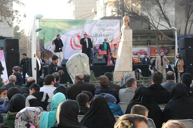 میدان تختی علی آباد میزبان پهلوانان در سالگرد تختی شد