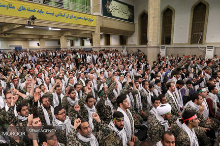 دیدار جمعی از فرماندهان بسیج و بسیجیان سراسر کشور با رهبر معظم انقلاب