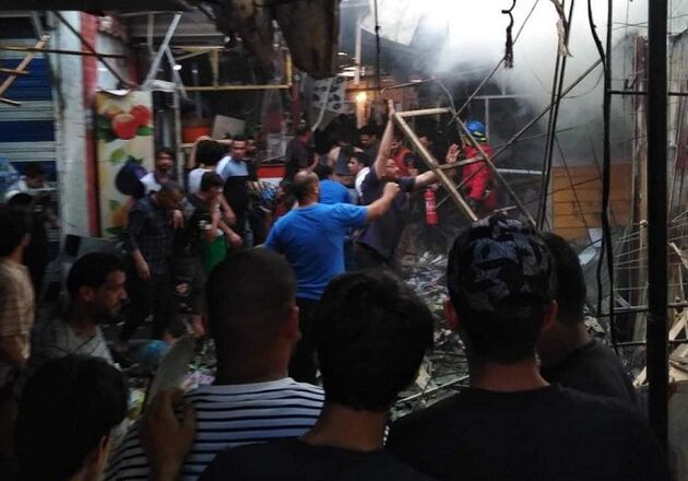 انفجار در بازار شهرک صدر بغداد ۲۹ کشته و ۴۷ زخمی برجای گذاشت
