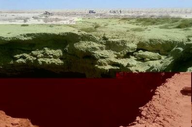 تهدید خاموش فروچاله‌ها برای محیط زیست ابرکوه