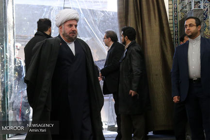 بزرگداشت آیت الله هاشمی شاهرودی در مسجد ارک