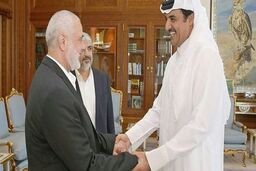 مقامات حماس از امیر قطر تقدیر کردند