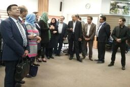 وزیر محیط زیست هلند  از تصفیه خانه جلالیه در تهران بازدید کرد