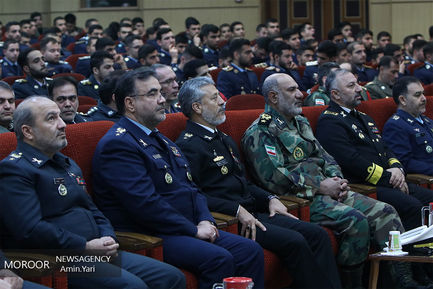 اختتامیه مسابقات علمی دانشجویان دانشگاه های افسری ارتش
