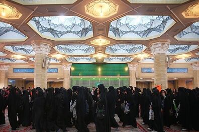 مراسم یوم‌الله‌ ۱۲ بهمن در حرم مطهر امام‌خمینی(ره) برگزار شد