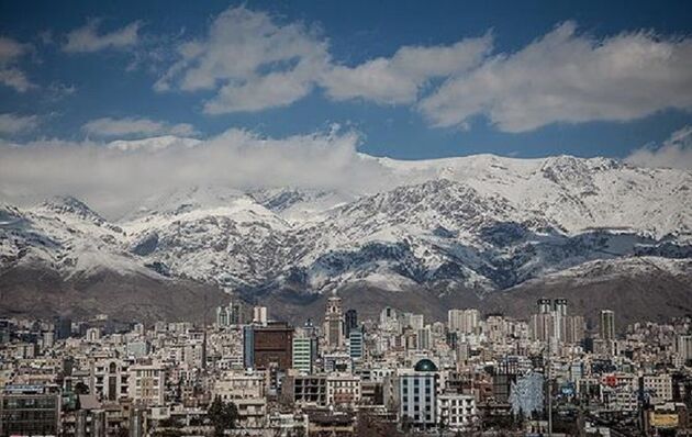 آخرین وضعیت کیفی هوای تهران در 8 دی 97