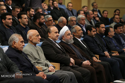 ضیافت افطار ورزشکاران با رییس جمهور