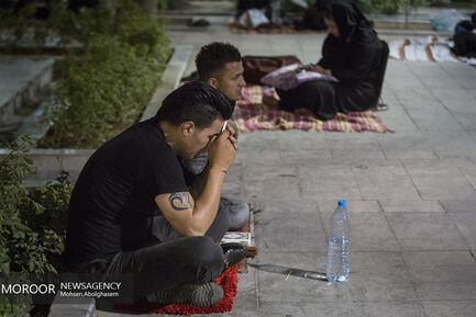 شب بیست و سوم ماه مبارک رمضان در مسجد ارگ بازار تهران
