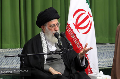 دیدار مسوولان، دست‌اندرکاران و خادمان راهیان نور با رهبر انقلاب