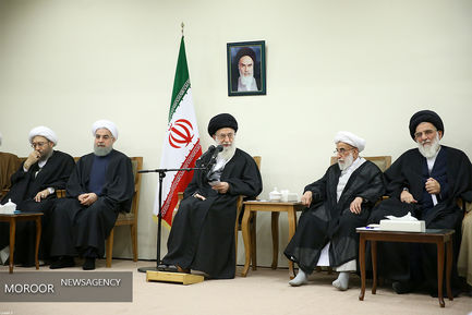 دیدار اعضای مجلس خبرگان رهبری با مقام معظم رهبری
