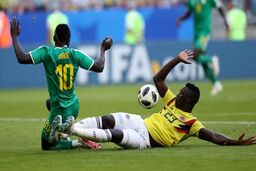 نتیجه بازی سنگال و کلمبیا در جام جهانی/سنگال 0 کلمبیا 1