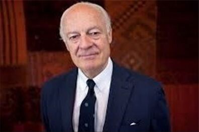 سازمان ملل گزارش‌ها مبنی بر استعفای دی‌میستورا را تکذیب کرد