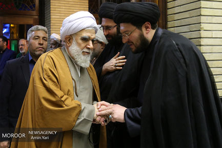 مراسم نکوداشت هاشمی شاهرودی در مسجد نور