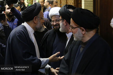 مراسم نکوداشت هاشمی شاهرودی در مسجد نور