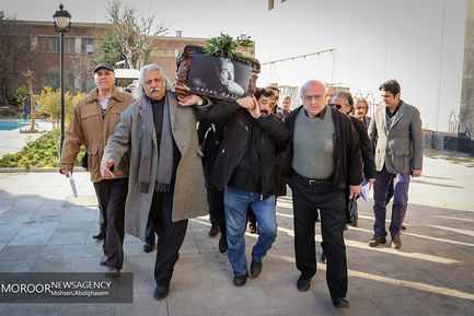 مراسم تشییع پیکر مرحوم جعفر والی