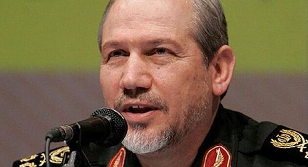 سردار رحیم صفوی وارد دانشگاه تهران شد