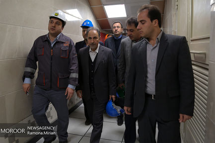 بازدید محمدعلی نجفی شهردار تهران از خط ۶ و ۷ مترو