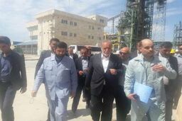 تاکید استاندار خوزستان بر سرعت بخشی تکمیل واحد فولادسازی شرکت فولاد شادگان