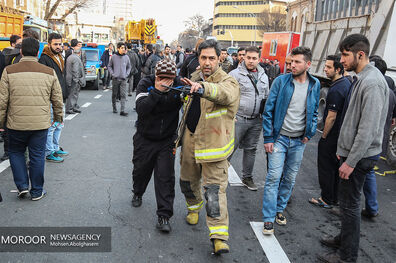 آتش سوزی و فرو ریختن ساختمان پلاسکو(2)

