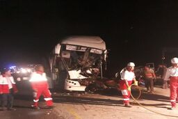 اسامی مصدومان حادثه اتوبوس مشهد یزد