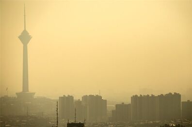 آلودگی هوای تهران ادامه‌ دارد
