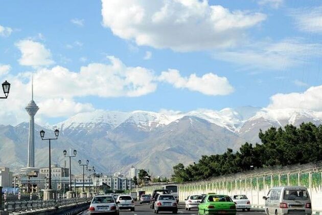وضعیت کیفی هوای تهران در 9 مهر
