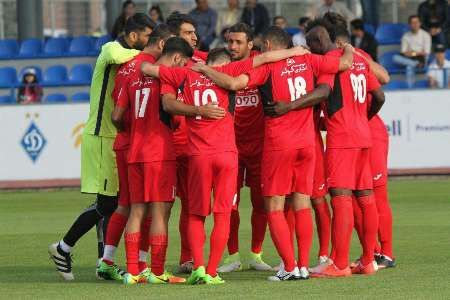 برتری پرگل پرسپولیس در اردوی اوکراین