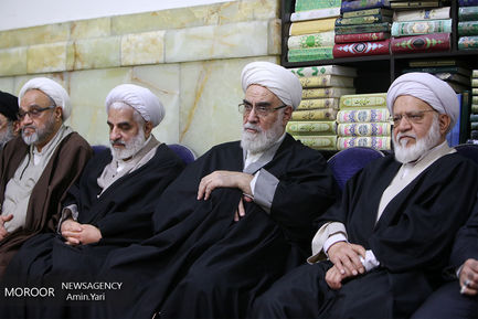 بزرگداشت آیت الله هاشمی شاهرودی در مسجد ارک