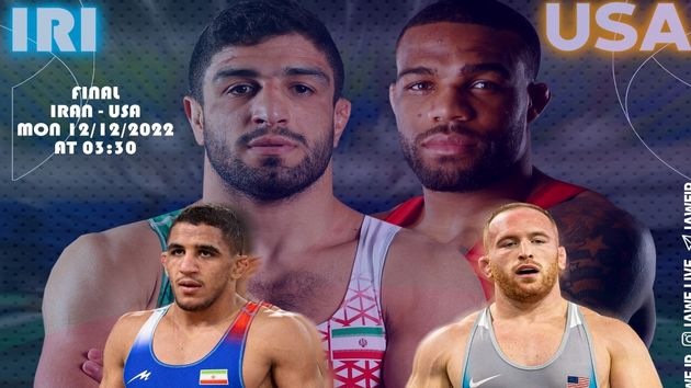  ایران نایب قهرمان در جام جهانی کشتی آزاد شد +نتایج