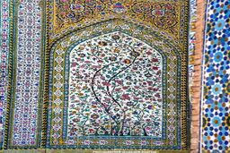 کاشی‌کاری زیبای مسجد وکیل +عکس