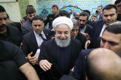بازدید رئیس جمهور از بیت امام خمینی(ره) در نجف اشرف