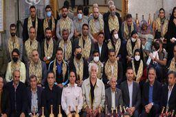 حضور زاکانی در جمع ورزشکاران حامی ملت مظلوم فلسطین
