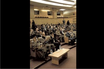در مراسم نکو داشت مدیران جهادی اجرایی دکتر سبحانی مدیر عامل فولاد مبارکه به عنوان مدیر جهادی اجرایی انتخاب شد