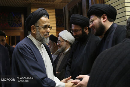 مراسم نکوداشت هاشمی شاهرودی در مسجد نور