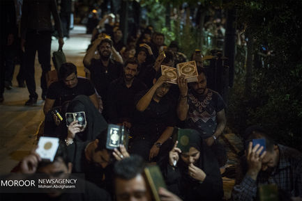 شب بیست و سوم ماه مبارک رمضان در مسجد ارگ بازار تهران